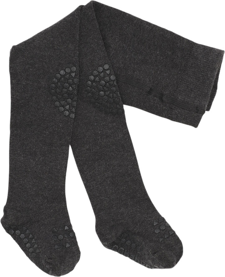 GoBabyGo Kravle Strømpebukser Dark grey melang