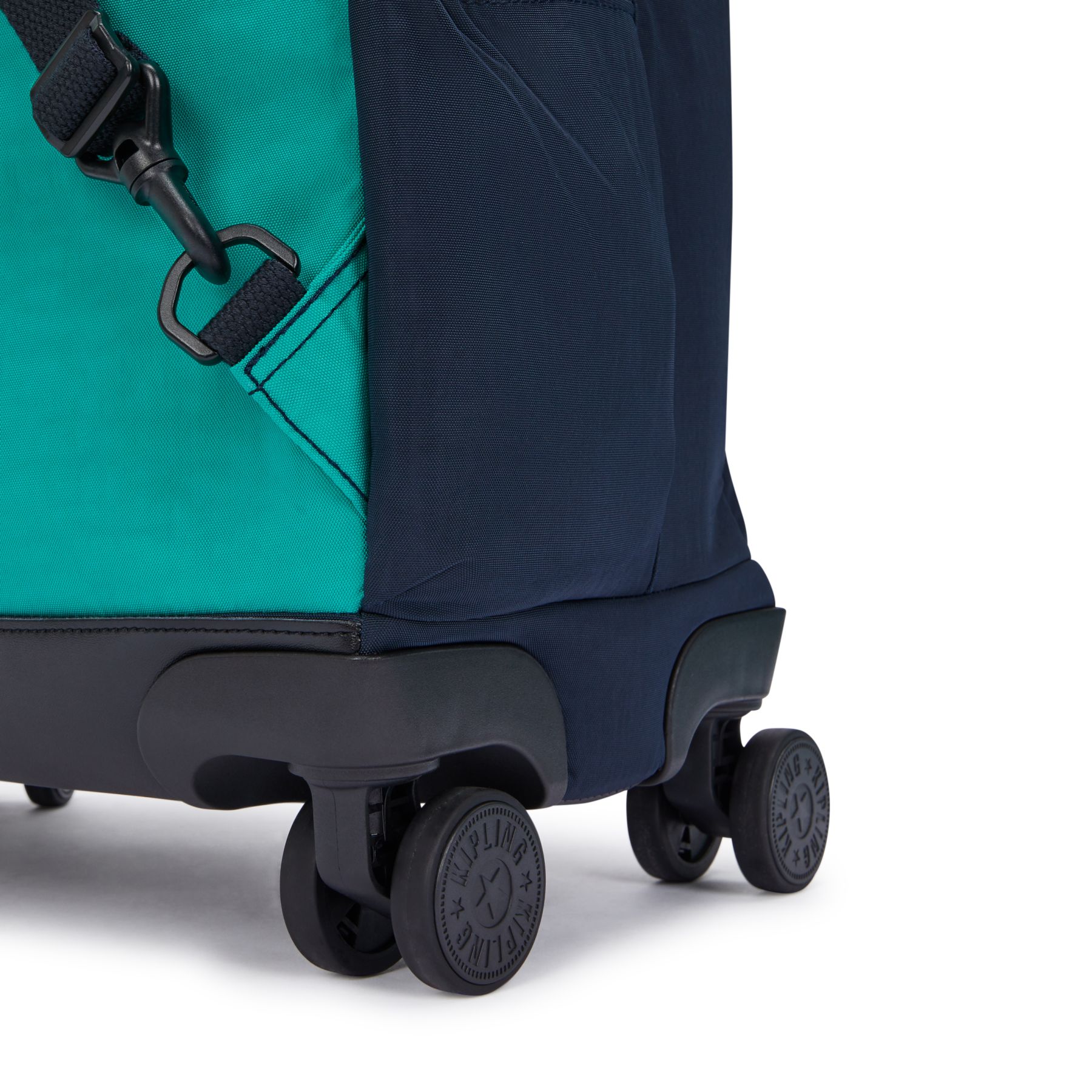 NEW ZEA Grand sac à dos à roulettes pour enfants avec protection pour ordinateur - Blue Green Block