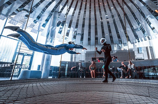 Bodyflying in München als Geschenkidee