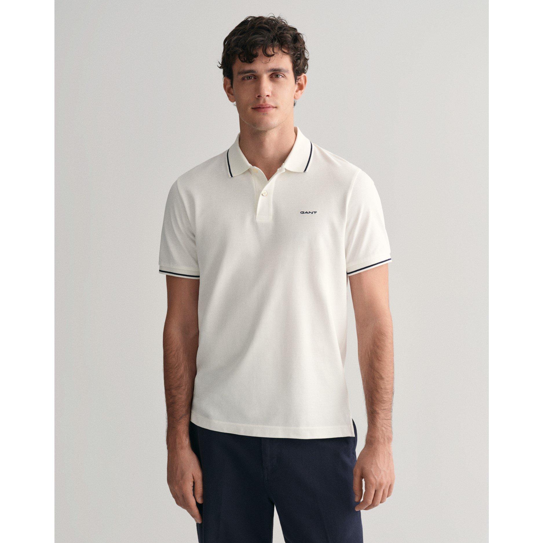 Gant Tipped Pique Polo Shirt