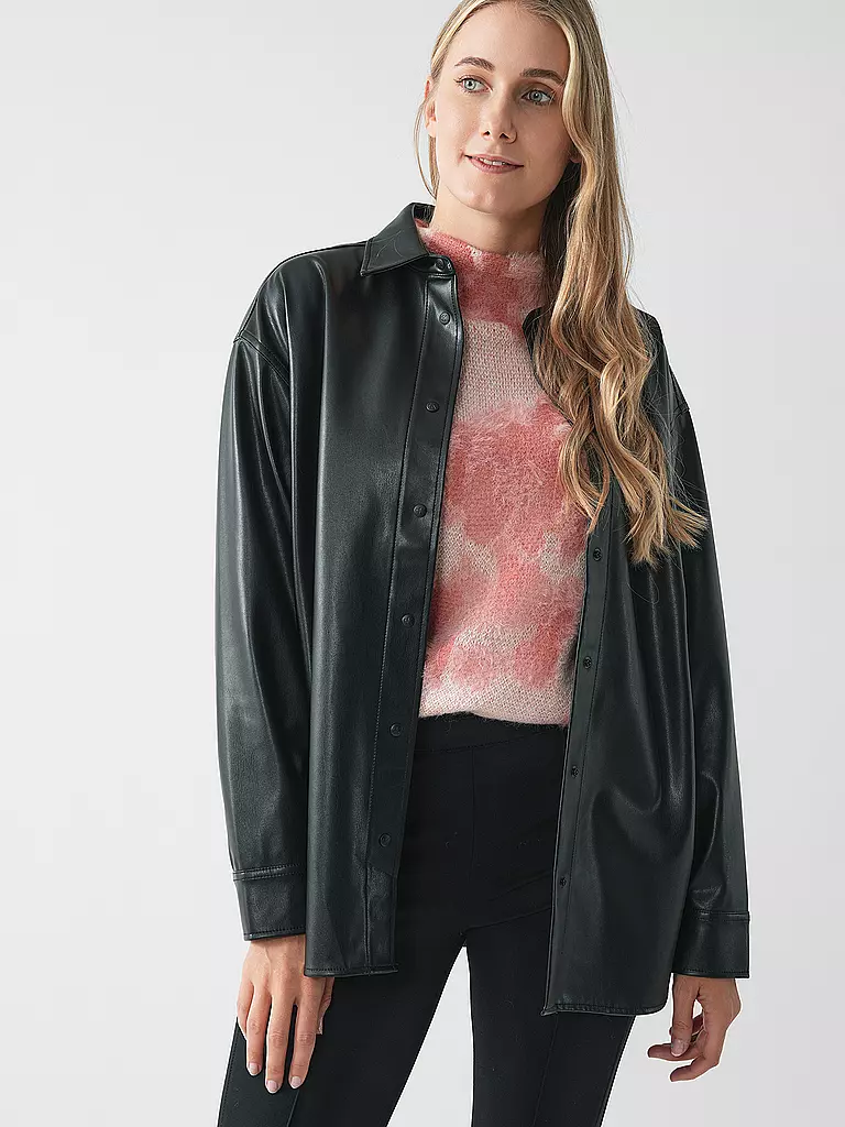 CALVIN KLEIN JEANS Overshirt schwarz