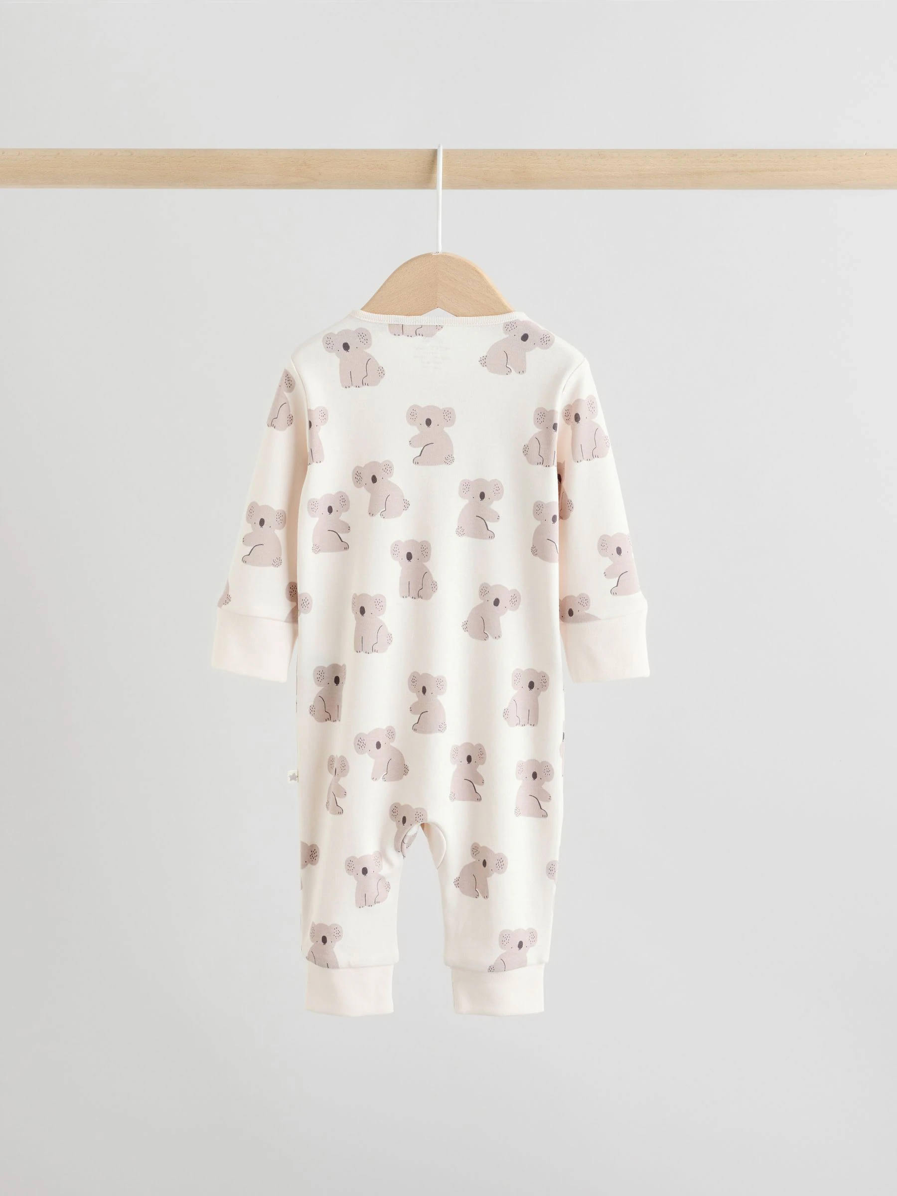 Mintgroen - Two Way Zip Baby Footless Sleepsuits 3 Pack (0mths-3yrs)