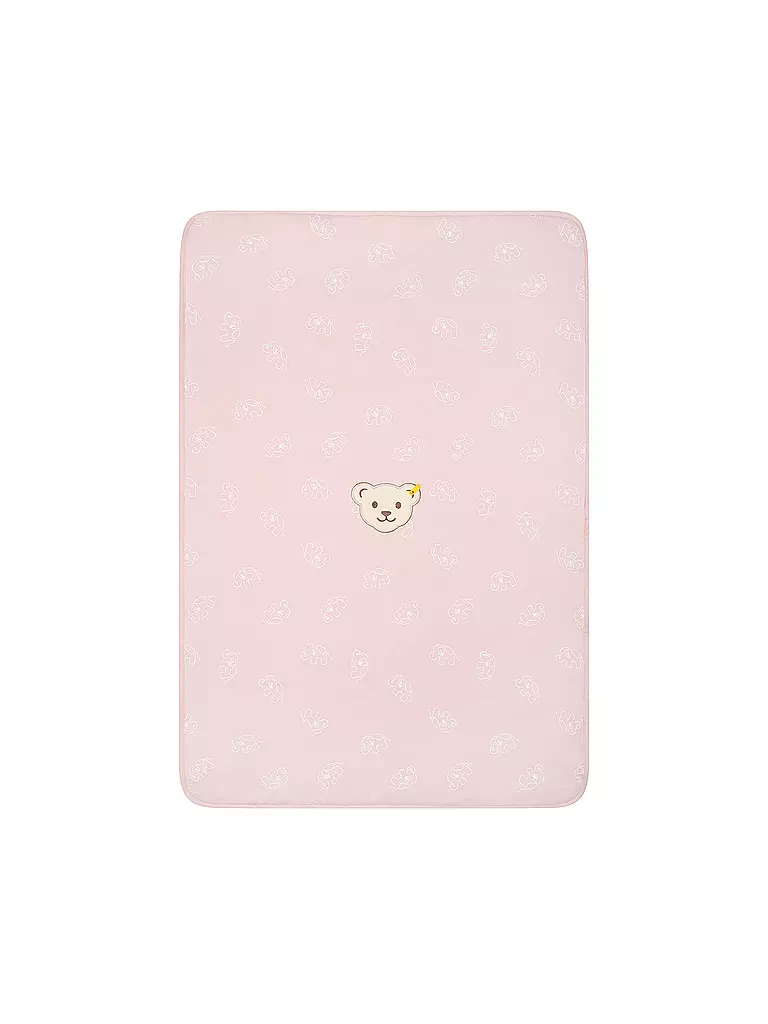 STEIFF Baby Decke rosa