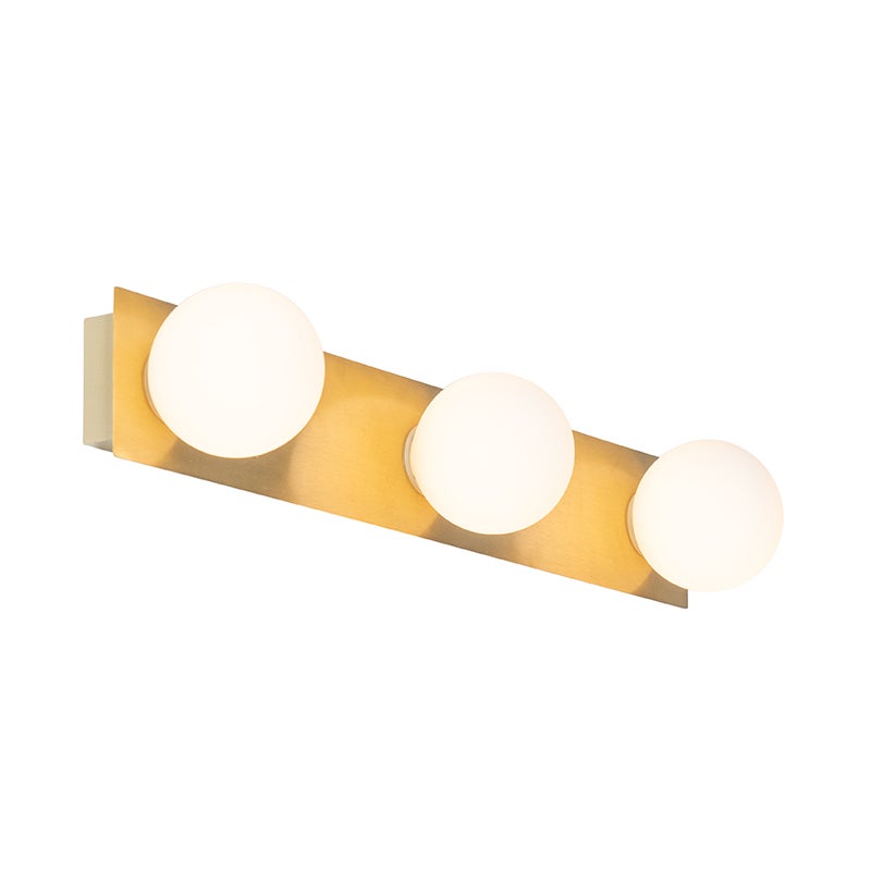 Moderne wandlamp, goud, 48 cm, IP44, 3-lichts - Cedaric