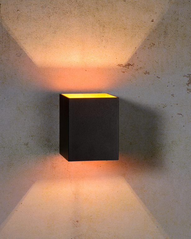 Lucide Xera wandlamp vierkant wit