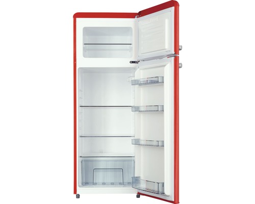 Wolkenstein GK212.4RT FR koel-vriescombinatie, afmetingen (B x H x D): 54,5 x 145,6 x 62,6 cm, koelgedeelte: 172 l, vriesgedeelte: 39 l
