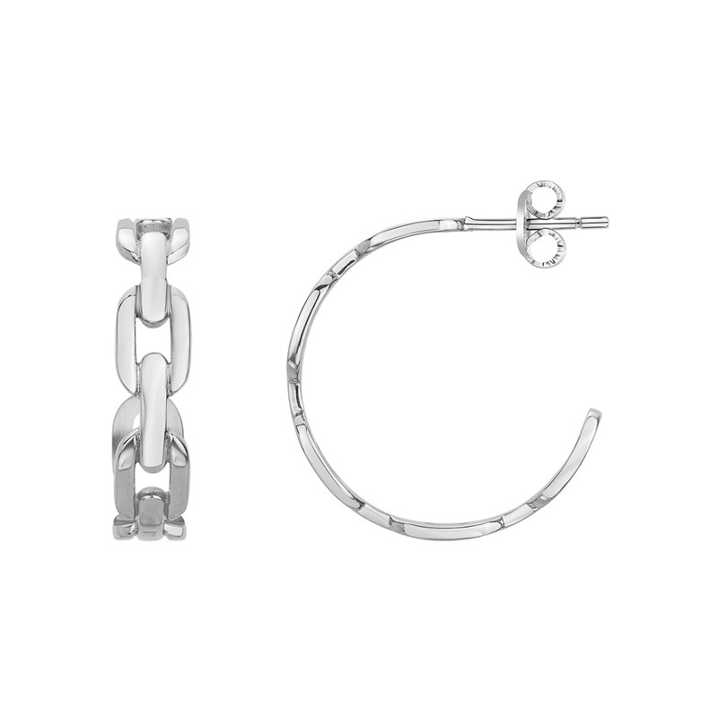 Boucles d'oreilles en Acier