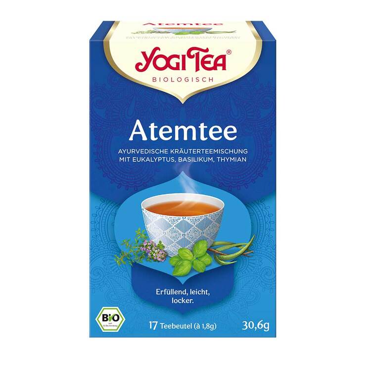 Yogi Tea Atem Tee Bio, 17X1.8 g