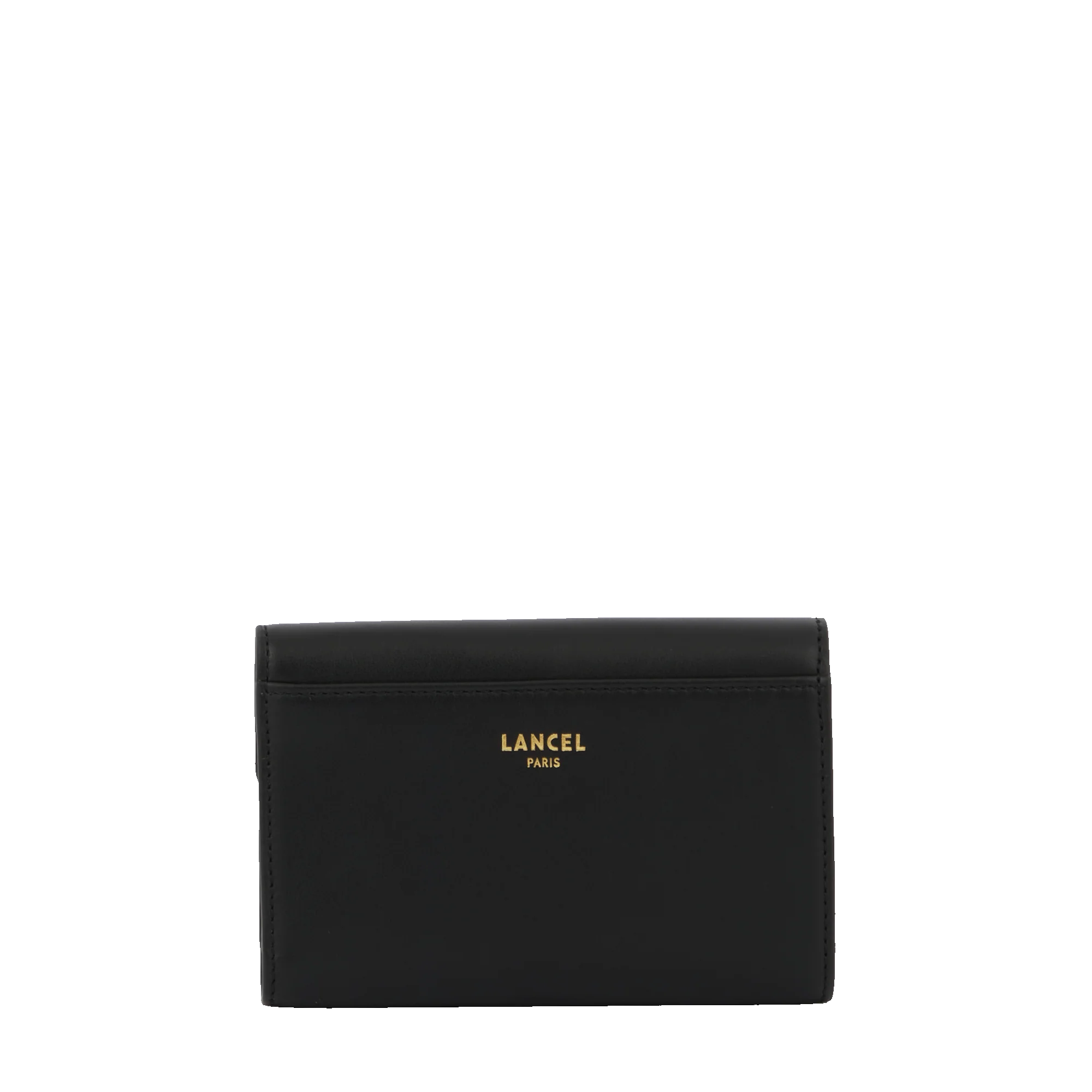 Portefeuille compact Roxane de Lancel-Noir/Doré