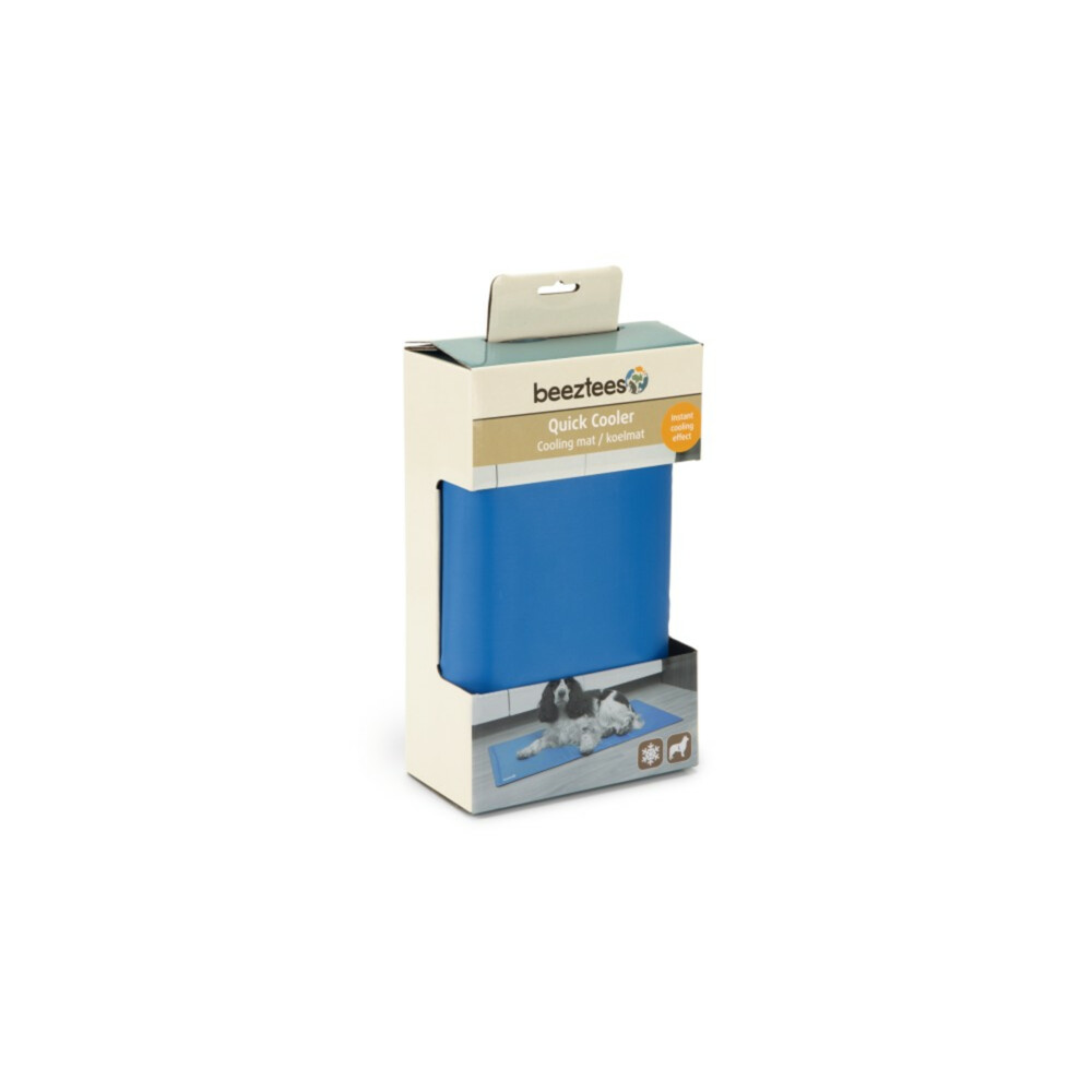 Beeztees Koelmat Quick Cooler IziBlauw90 x 50 cm