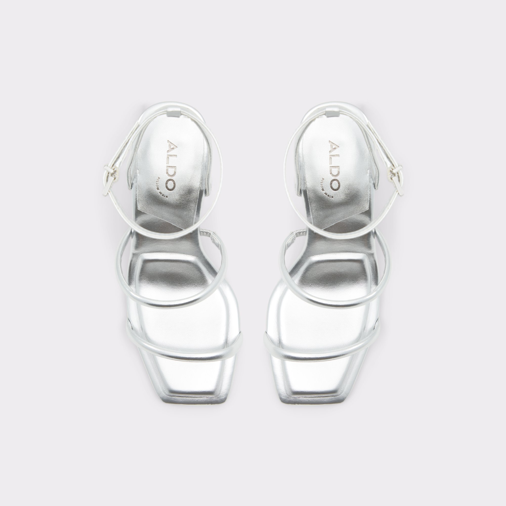 Miran Silver Women Strappy Sandals