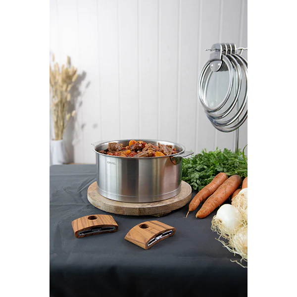 Faitout inox Strate 26 cm 6,6 L Cristel