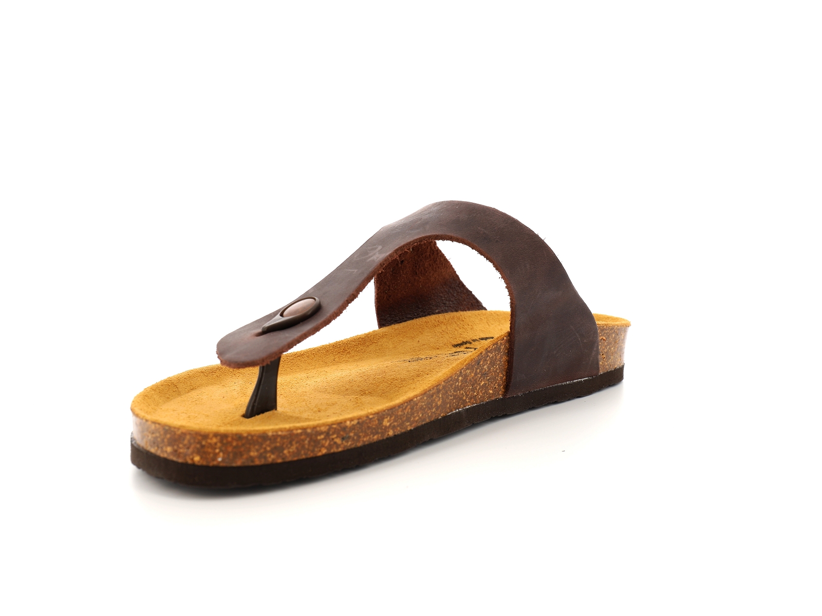 K. daques-PACIFIC Cuir Marron Foncé