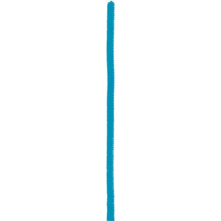 Meyco Chenilledraht, hellblau , 8mm, 50cm, 10 Stück