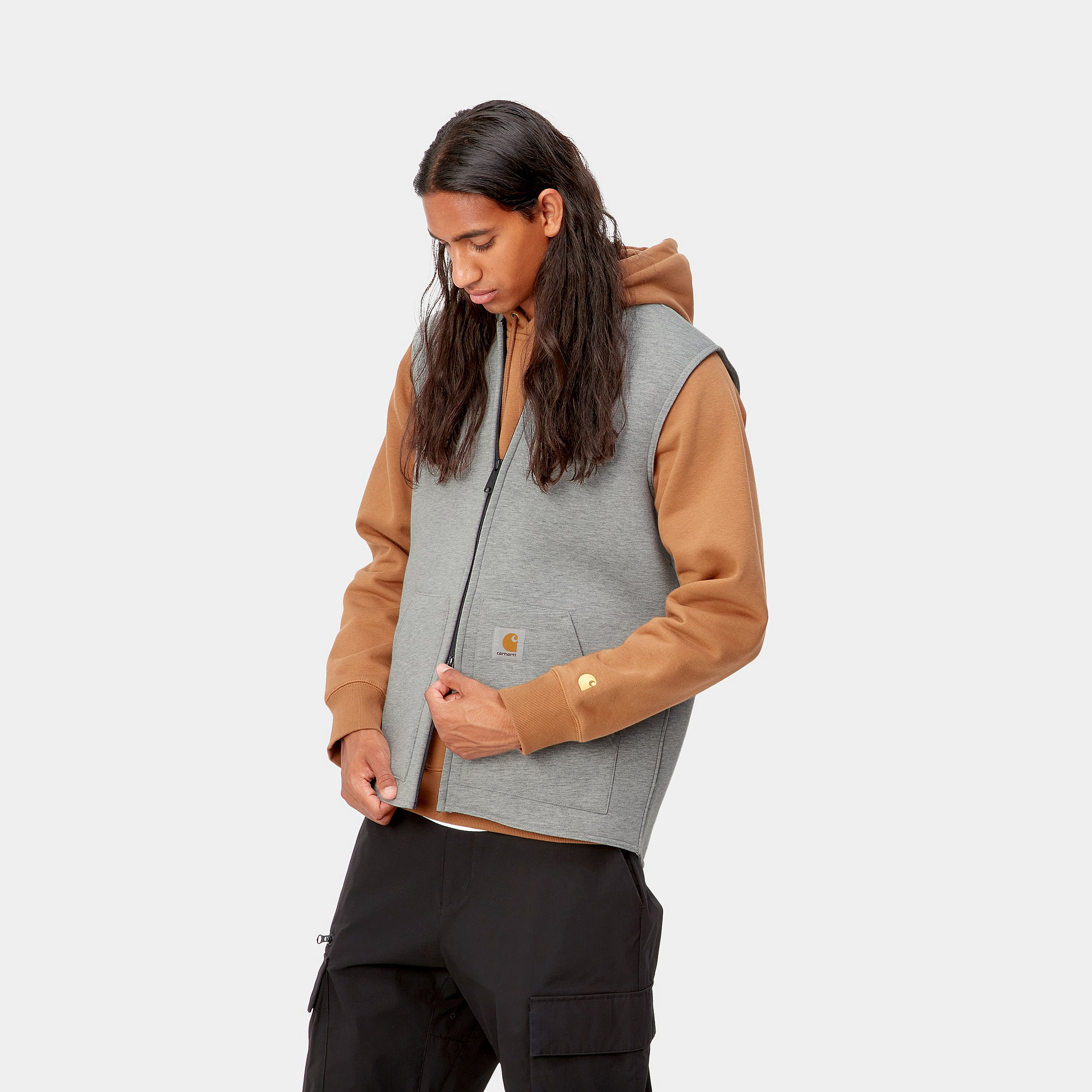 Carhartt WIP Car-Lux Vest Grey Heather