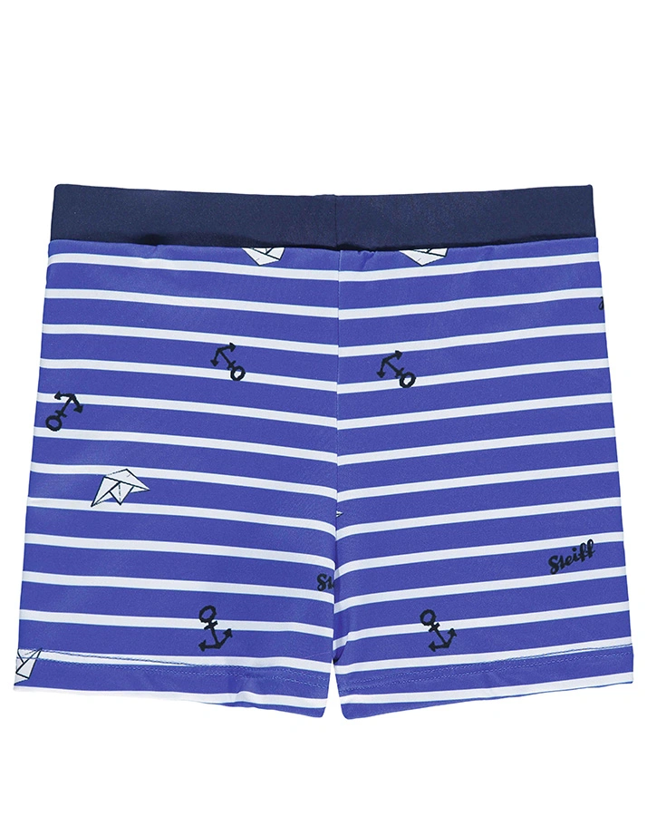 Badeshorts SCHIFFCHEN gestreift in deep ultramarine