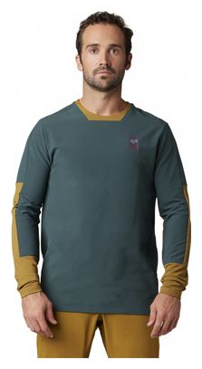 Maillot Manches Longues Fox Defend Thermal Emeraude