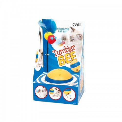 Brinquedo interativo para gatos Bee Tumbler