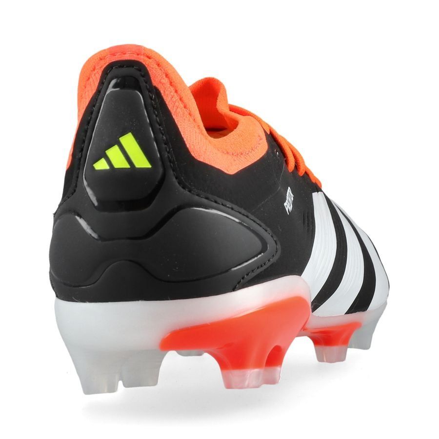 adidas Predator Pro FG Solar Energy - Noir/Blanc/Rouge