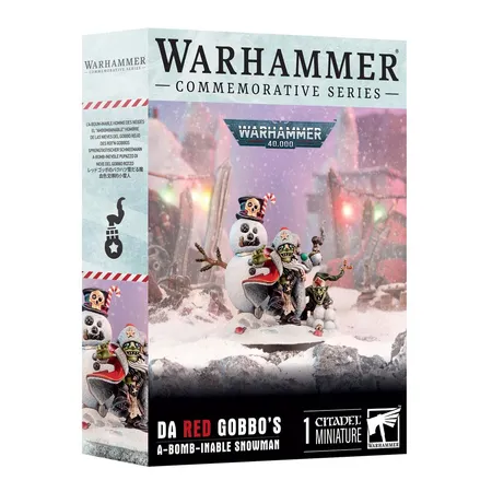 Games Workshop 50-69 Warhammer 40.000 Sprengtastischer Schneemann des Rot'n Gobbos