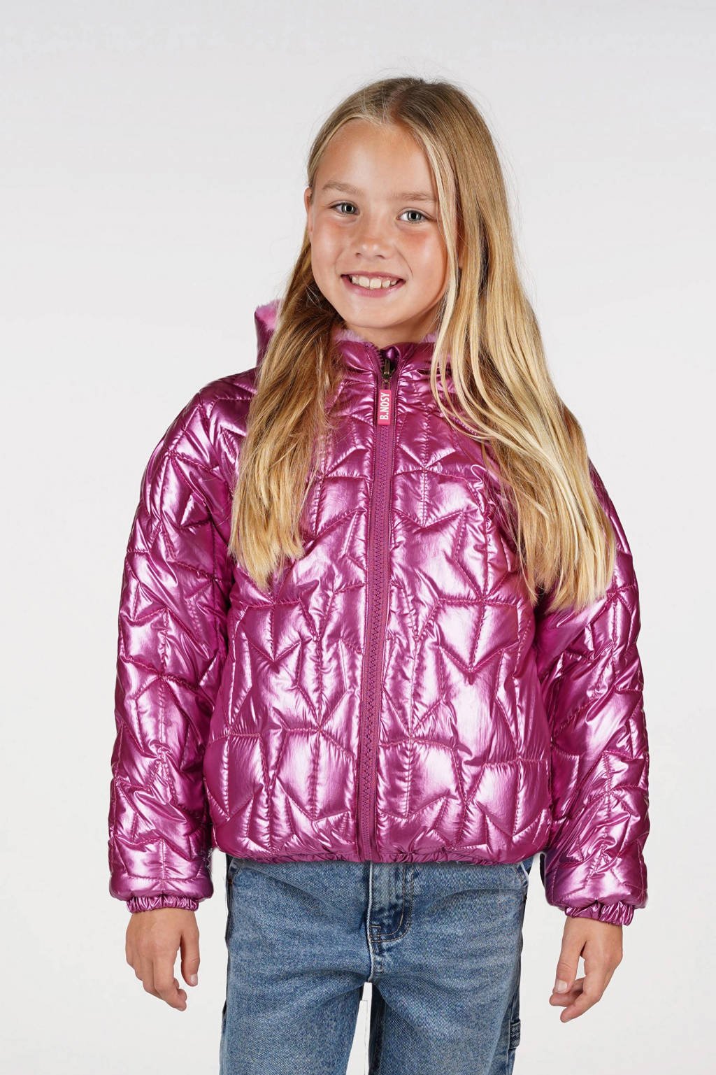 B.Nosy reversible jas winter roze