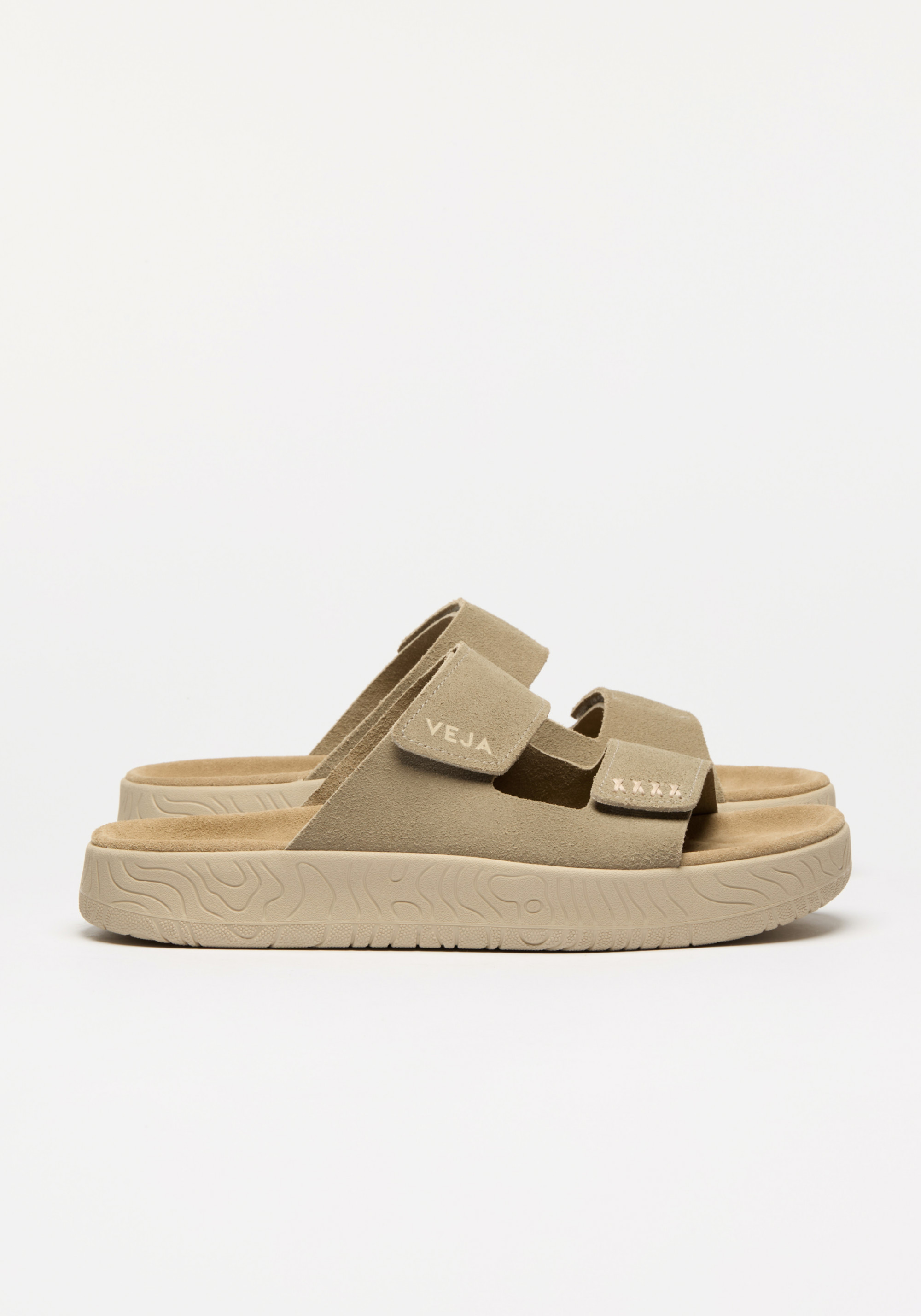Veja Sandalen Etna Suede Soft Taupe Almond Almond