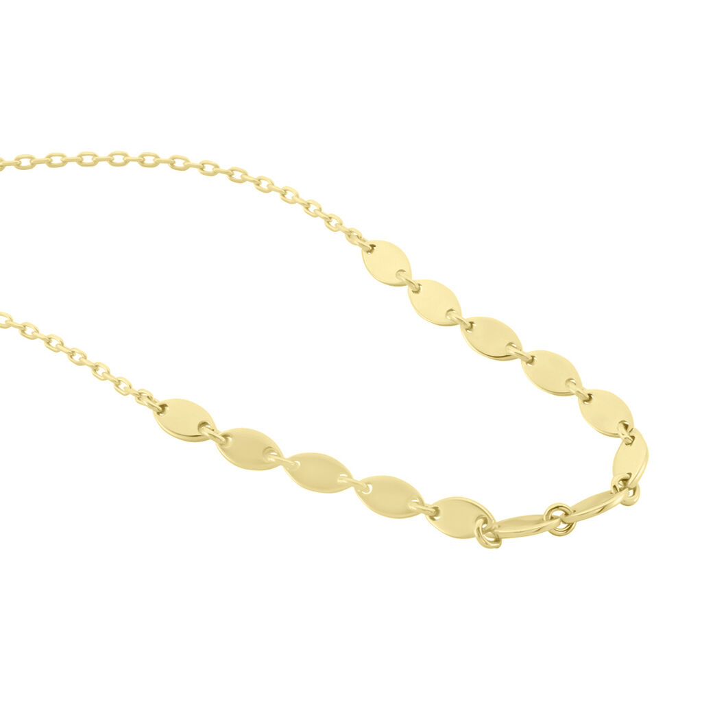 Collier Plaqué Or Leontine