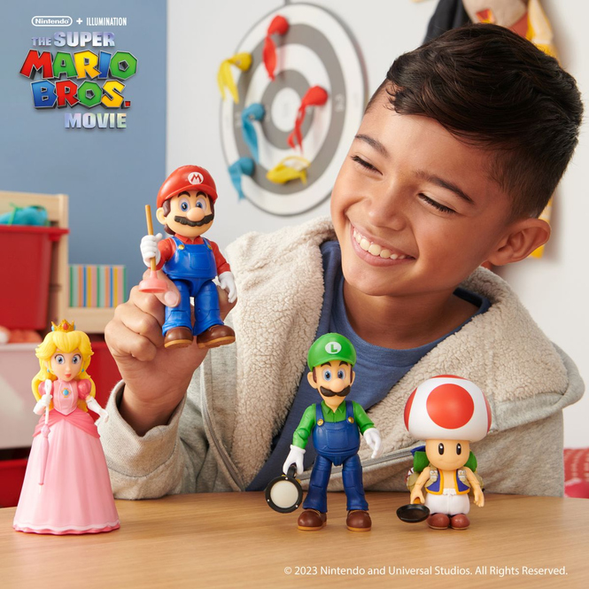 Super Mario Movie - Peach Figur - 13 cm