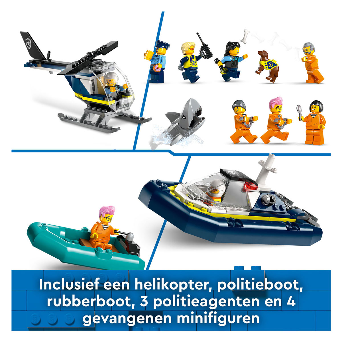 LEGO City 60419 Politiegevangeniseiland