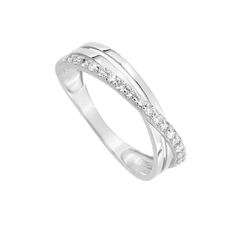 Bague Femme - Oxyde de zirconium - Or 18 Carats