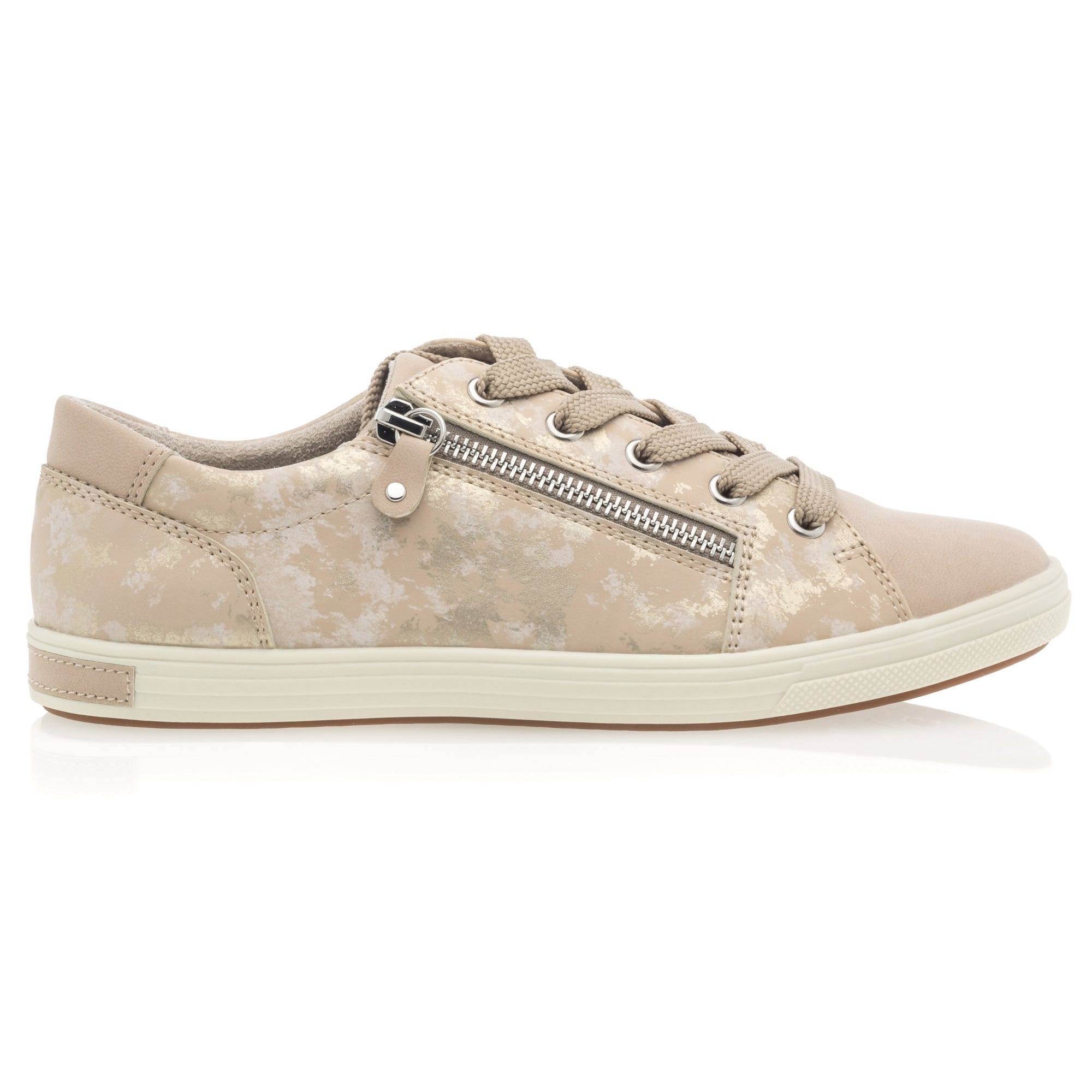 Baskets basses Femme beige