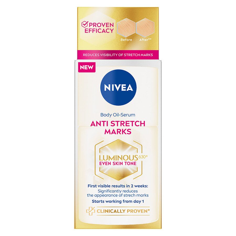 NIVEA Luminous 630 Anti Stretch Mark Body Oil Serum  100ml