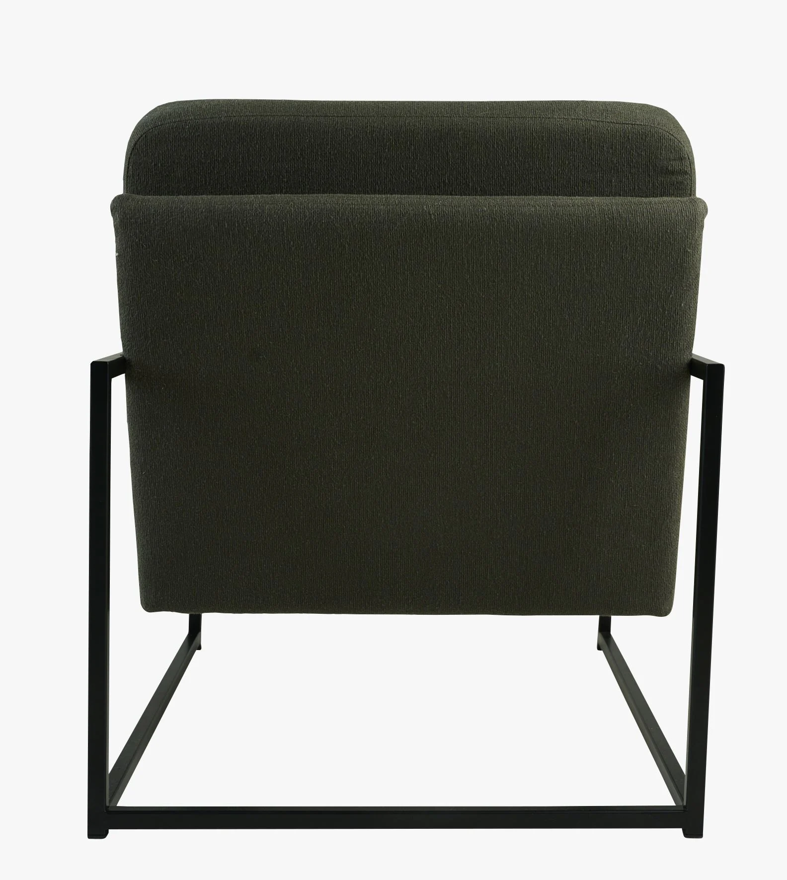 Loungestol olivengrønn - 66x86x78 cm