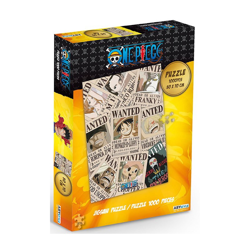Puzzle 1000 pièces One Piece - Wanted
