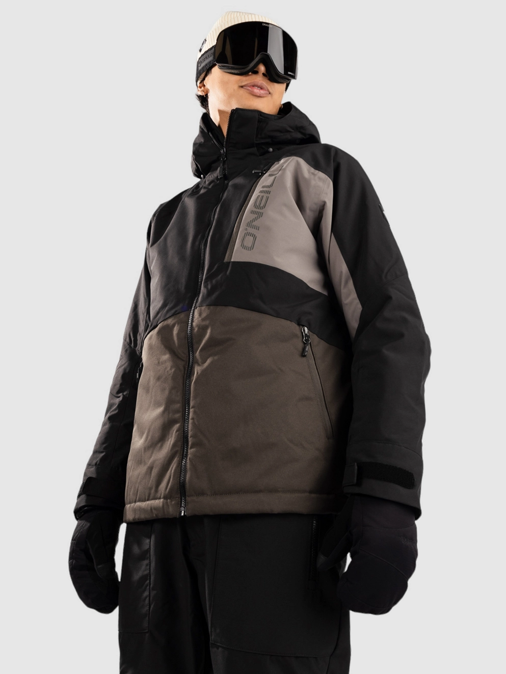 O'Neill Jacksaw Jacket black out colour block