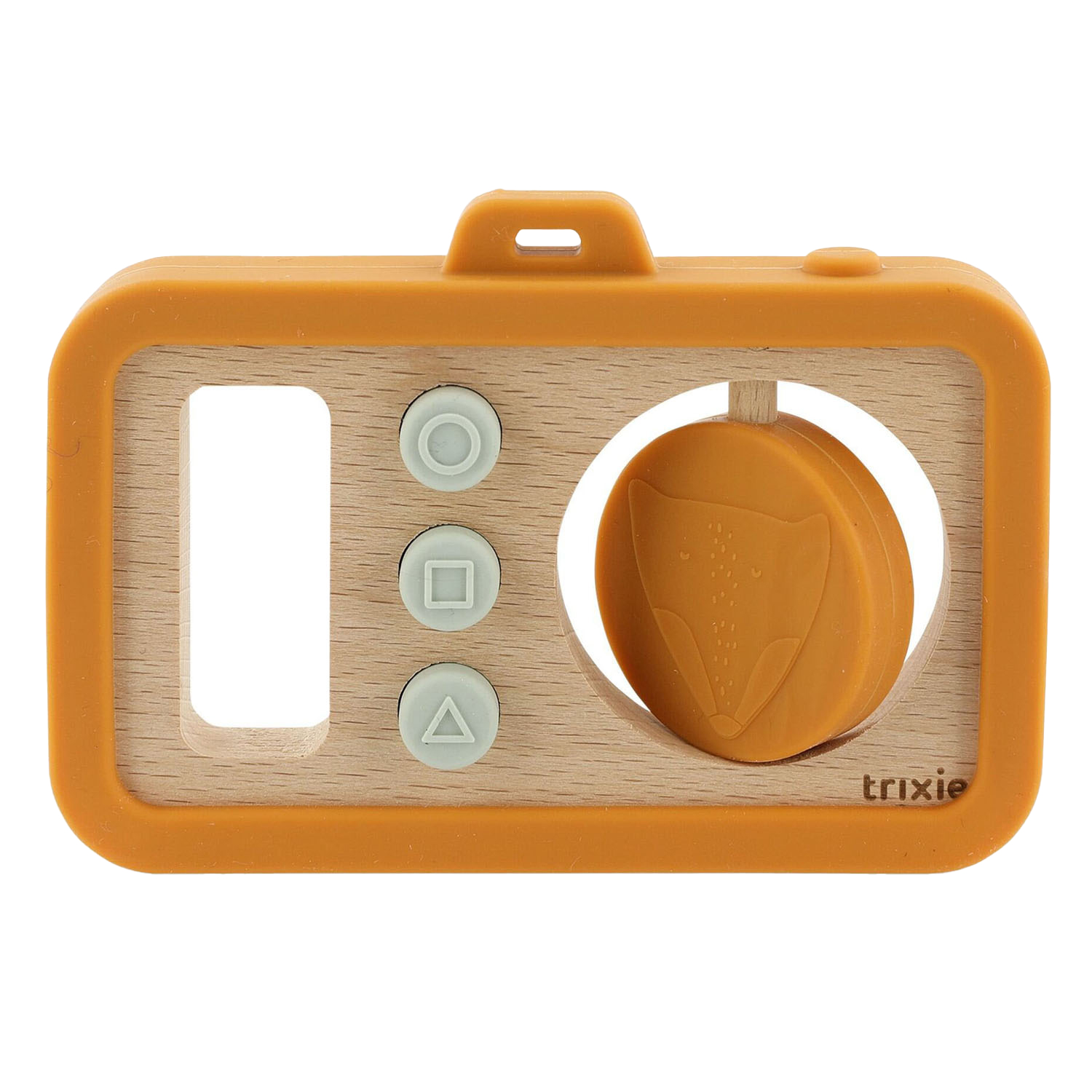 Trixie Houten SiliconenBaby Camera- Mr. Fox