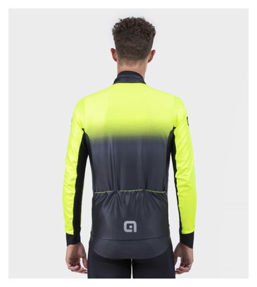 Veste Manches Longues Alé Gradient Noir/Jaune Fluo