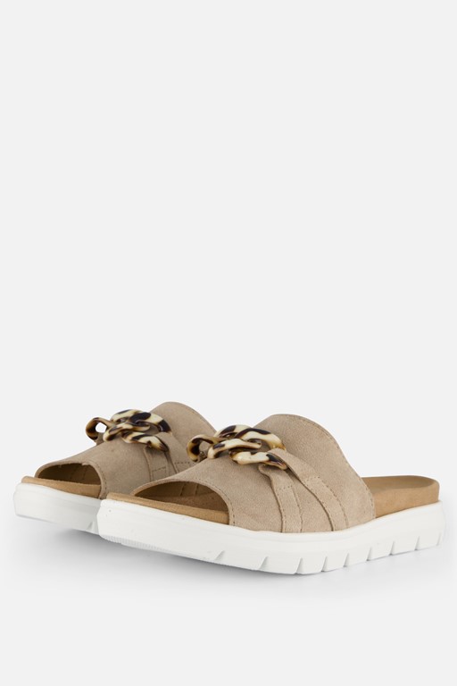 Feyn Sandalen taupe Suede