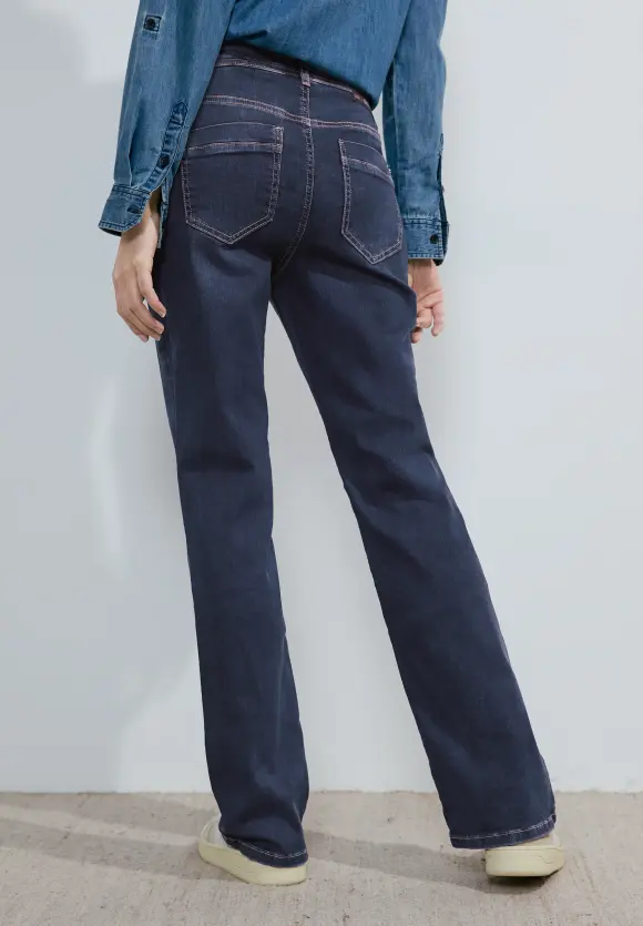 Slim Fit Jeans - mid blue wash