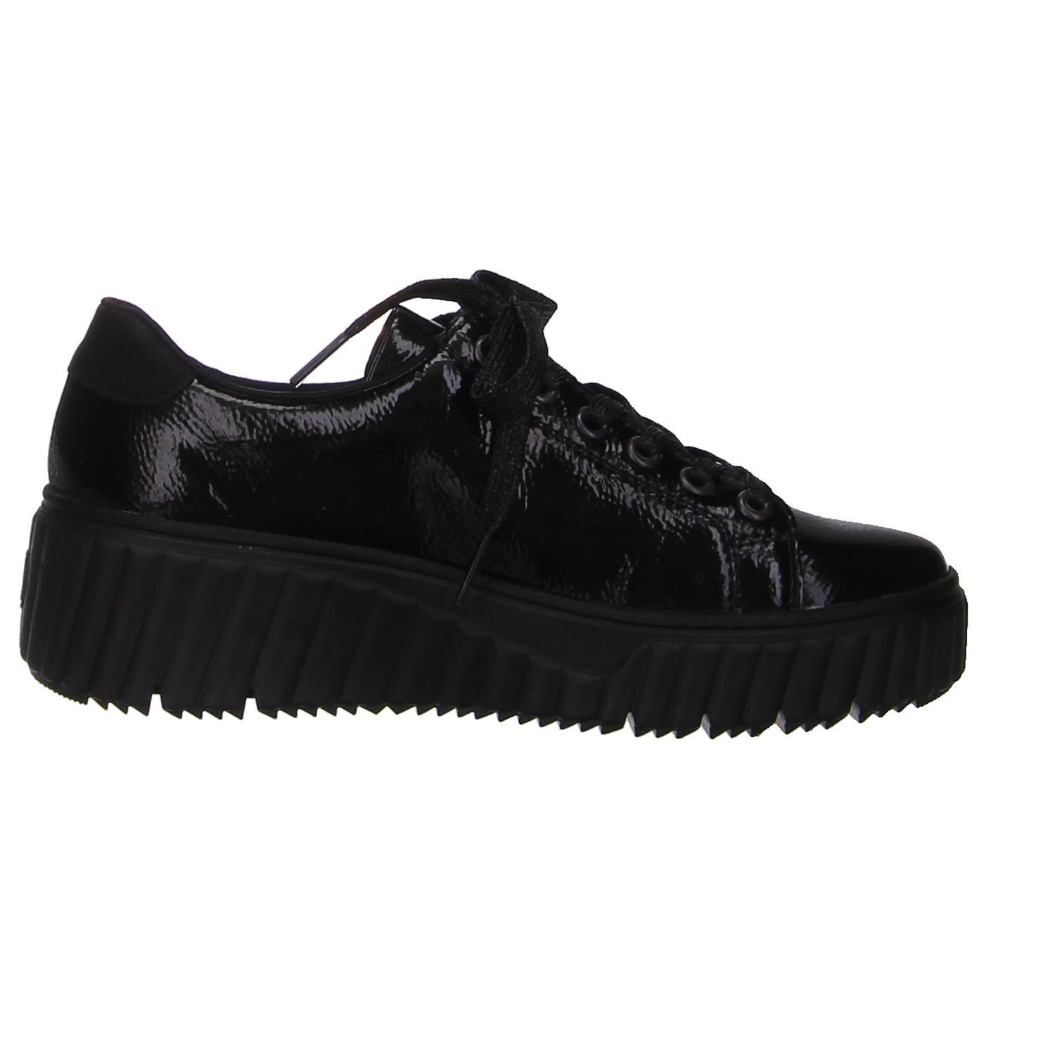 Rieker Schnürschuhe schwarz schwarz