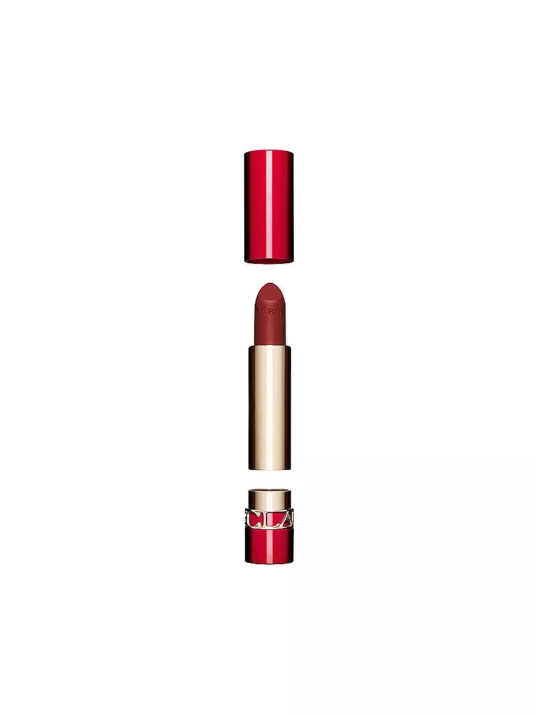 CLARINS Lippenstift - Joli Rouge Velvet Refill (781V Red Grape) dunkelrot