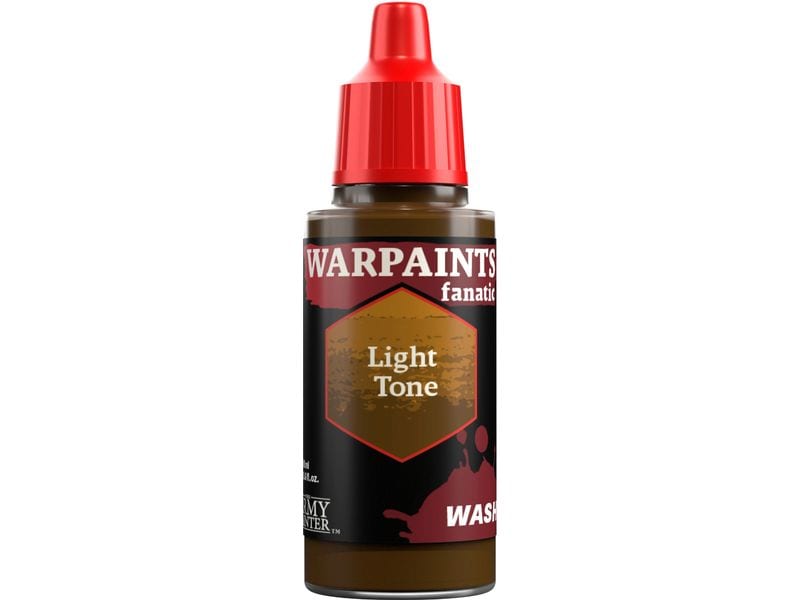 The Army Painter Wash Warpaints Fanatic Wash: Light Tone 18 Der neue Goldstandard für Miniaturfarben