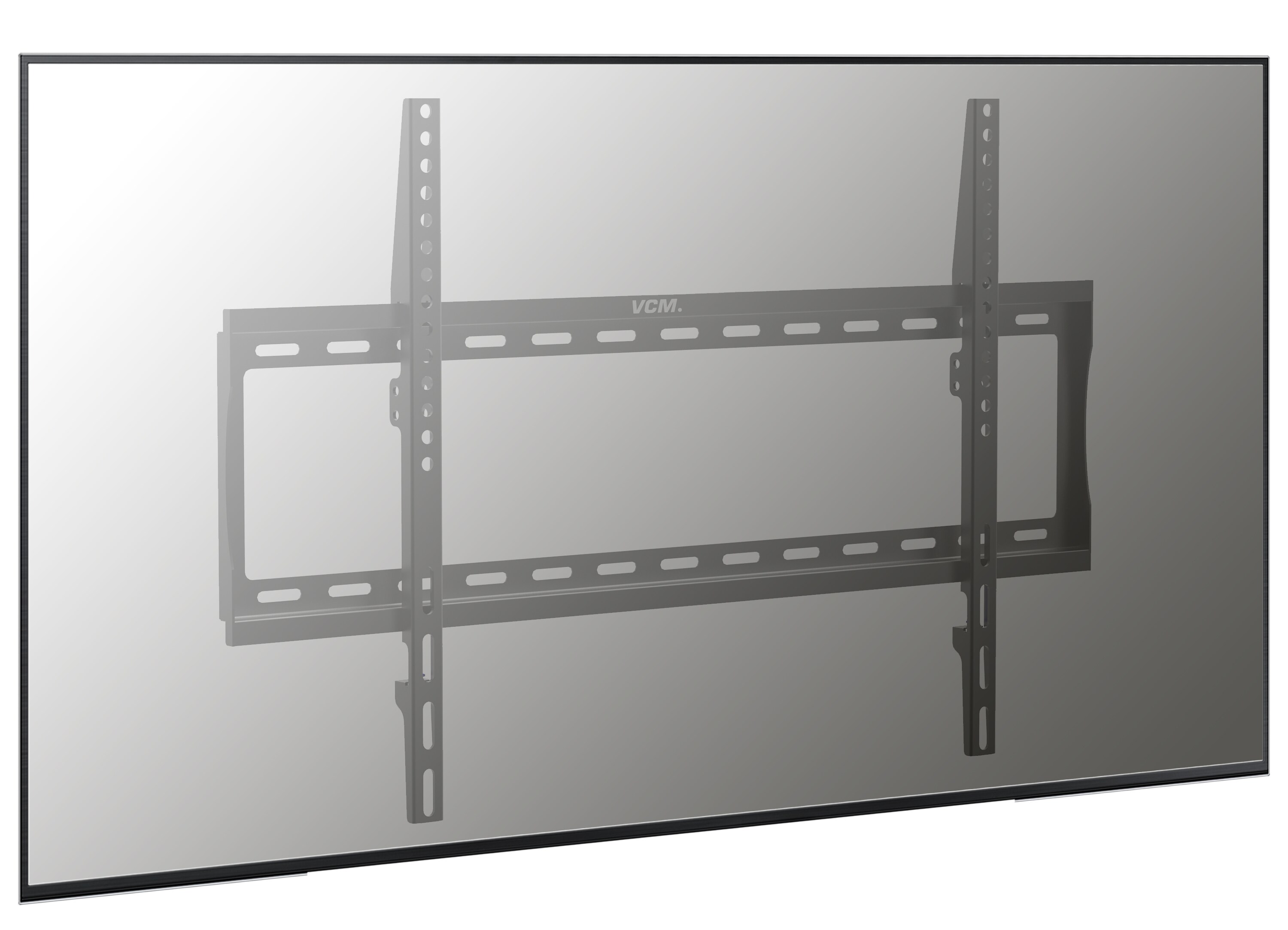 VCM Universal TV VESA Wandhalterung Halter Fernsehhalter flach starr B-FX600