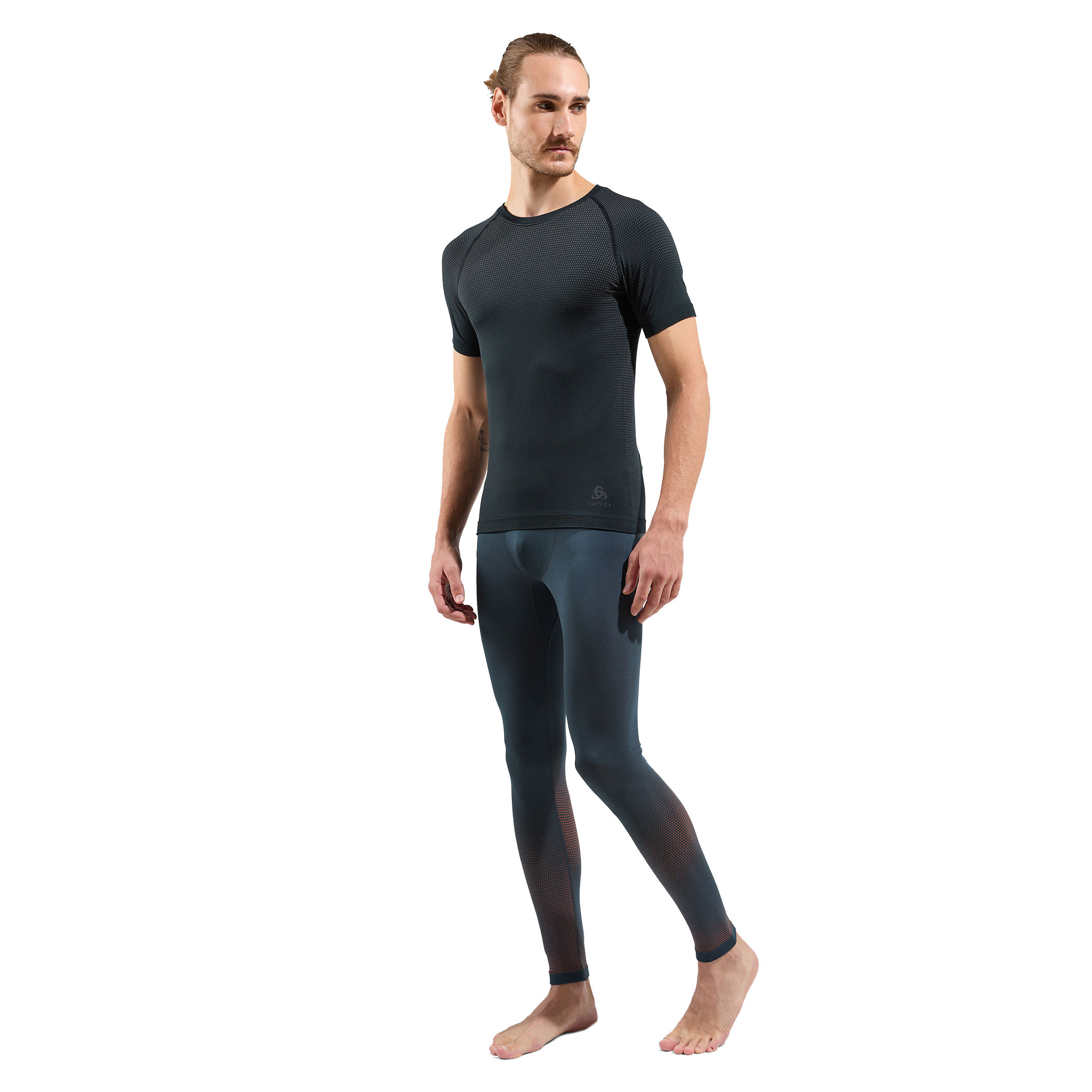 Odlo Performance Light Crew Neck Maillot De Course Hommes - Noir