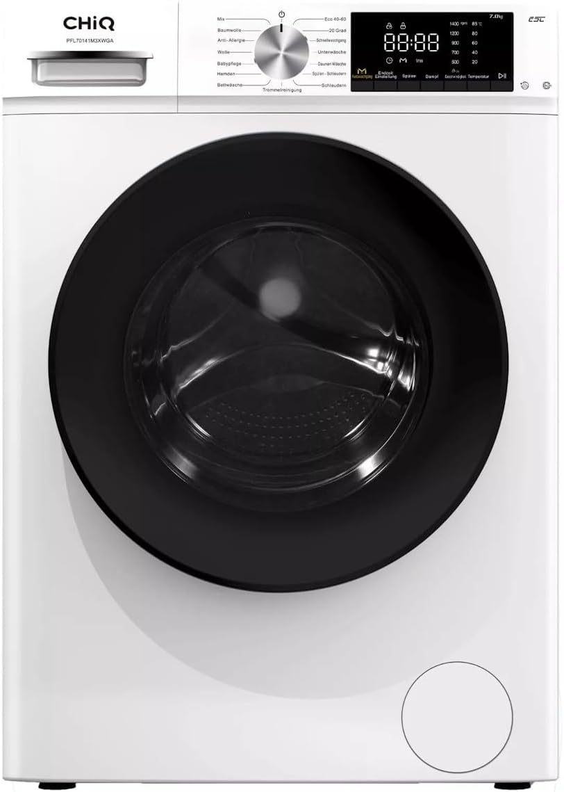 CHiQ Waschmaschine PFL70141M3XWGA | 7kg | 1400Umin | weiß