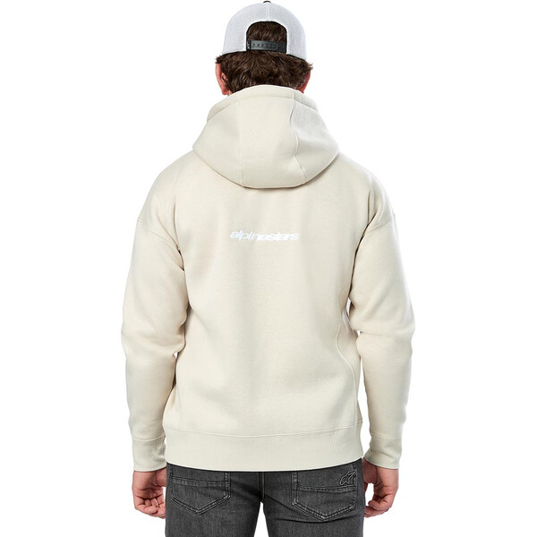 Alpinestars - Sweat à capuche Exordium Blanc cassé
