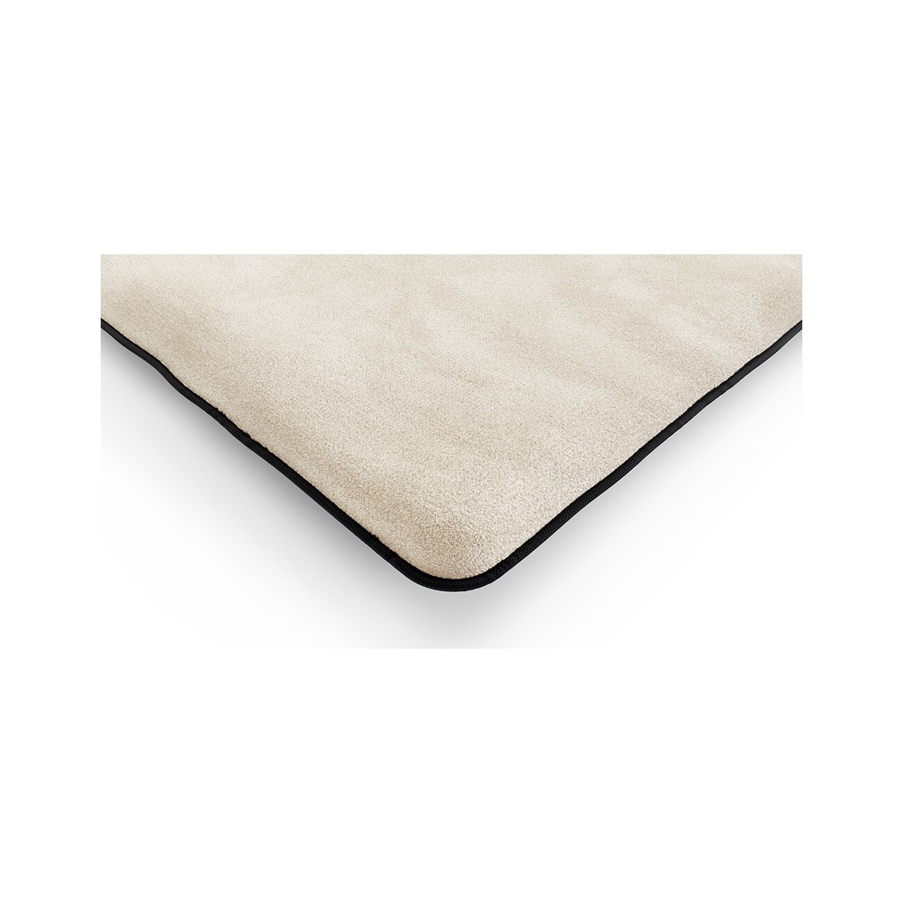 Knuffelwuff kuschelige Einlage Teddy für Hundebett Form: Classic weiß M-L