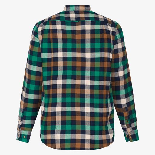 Signal Simike Hunt Check Skjorte, Green Tree Top, L