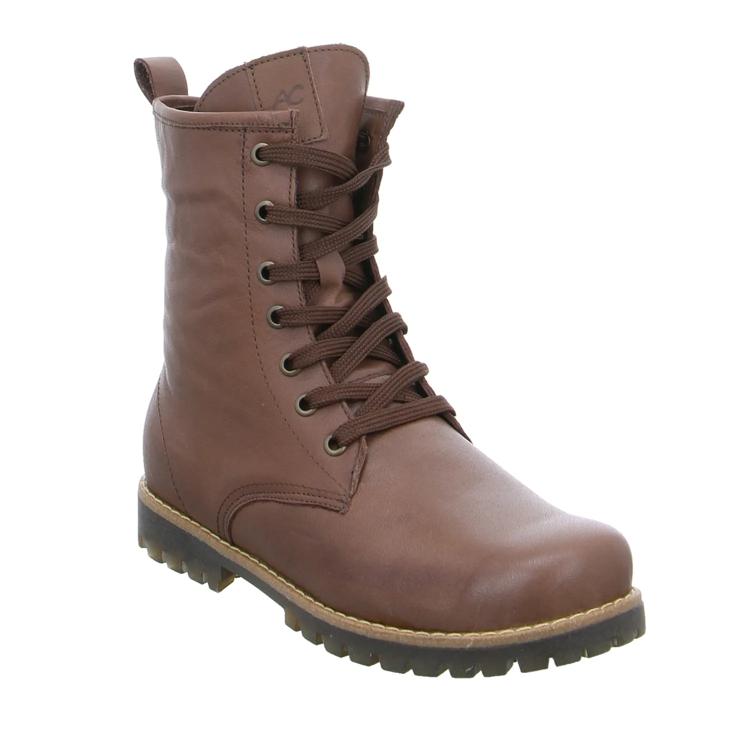 ANDREA CONTI Boot Braun Leder  mit Wechselfussbett