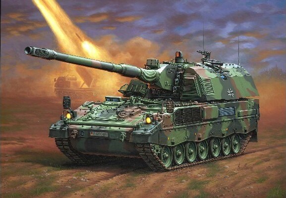 Revell - Panzerhaubitze 2000 Tank Byggesæt - 1:35 - Level 4 - 03279